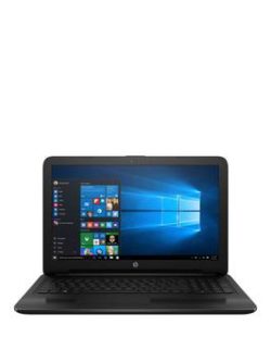 Hp 15-Ba027Na, Amd E Processor, 8Gb Ram, 1Tb Hard Drive, 15.6 Inch Laptop With Amd Graphics And Optional Microsoft Office 365 - Black - Laptop With Microsoft Office 365 Home
